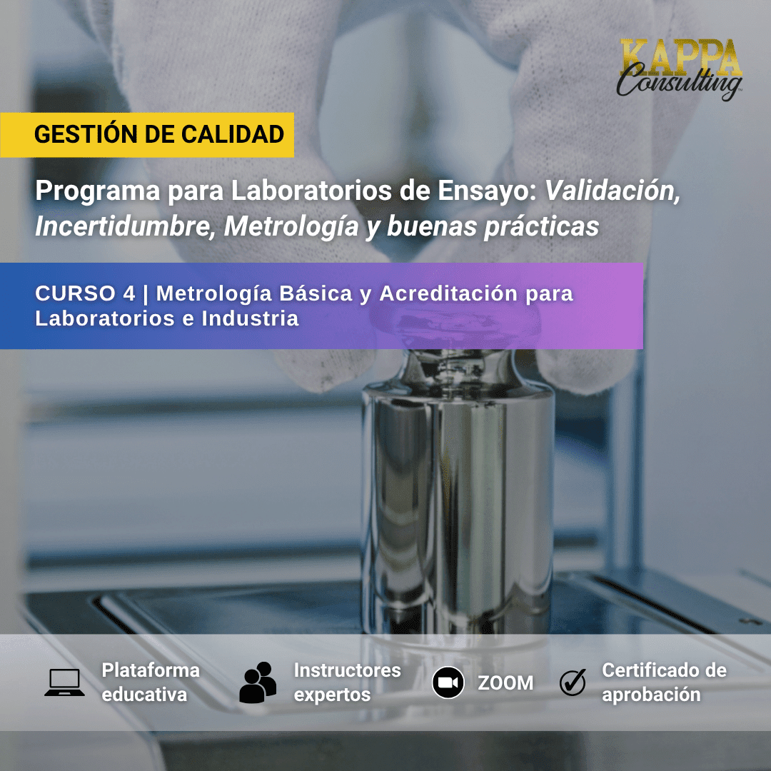 Metrología Básica y Acreditación para Laboratorios e Industria