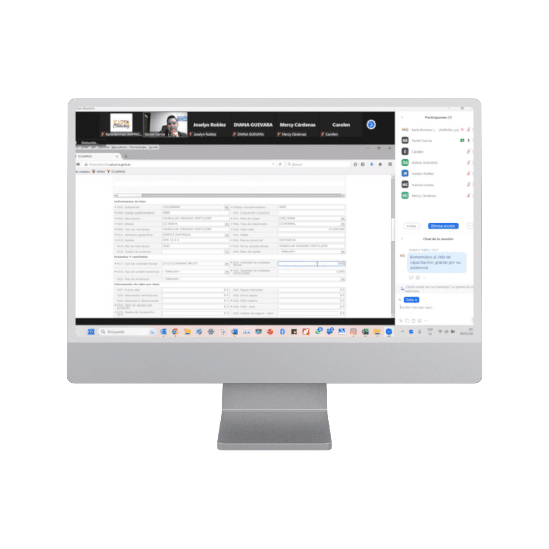 curso virtual Ecuapass desde cero para importaciones y exportaciones